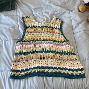 Universal Thread Crochet Vest